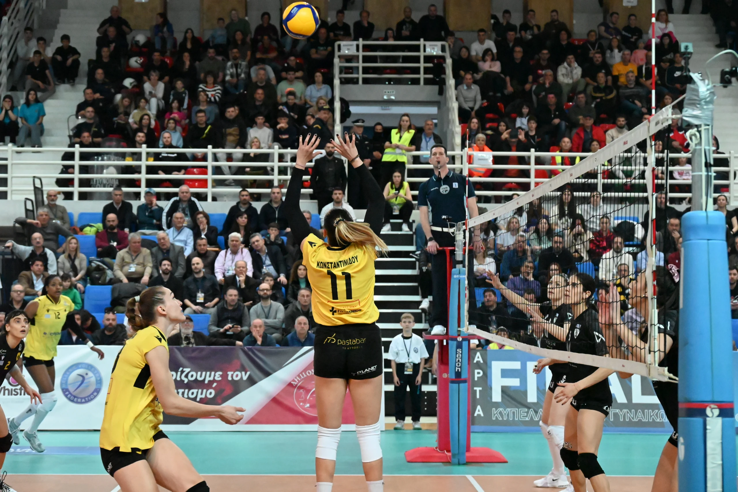 Tatiana Kulikova Match Aek Paok Final Four 11