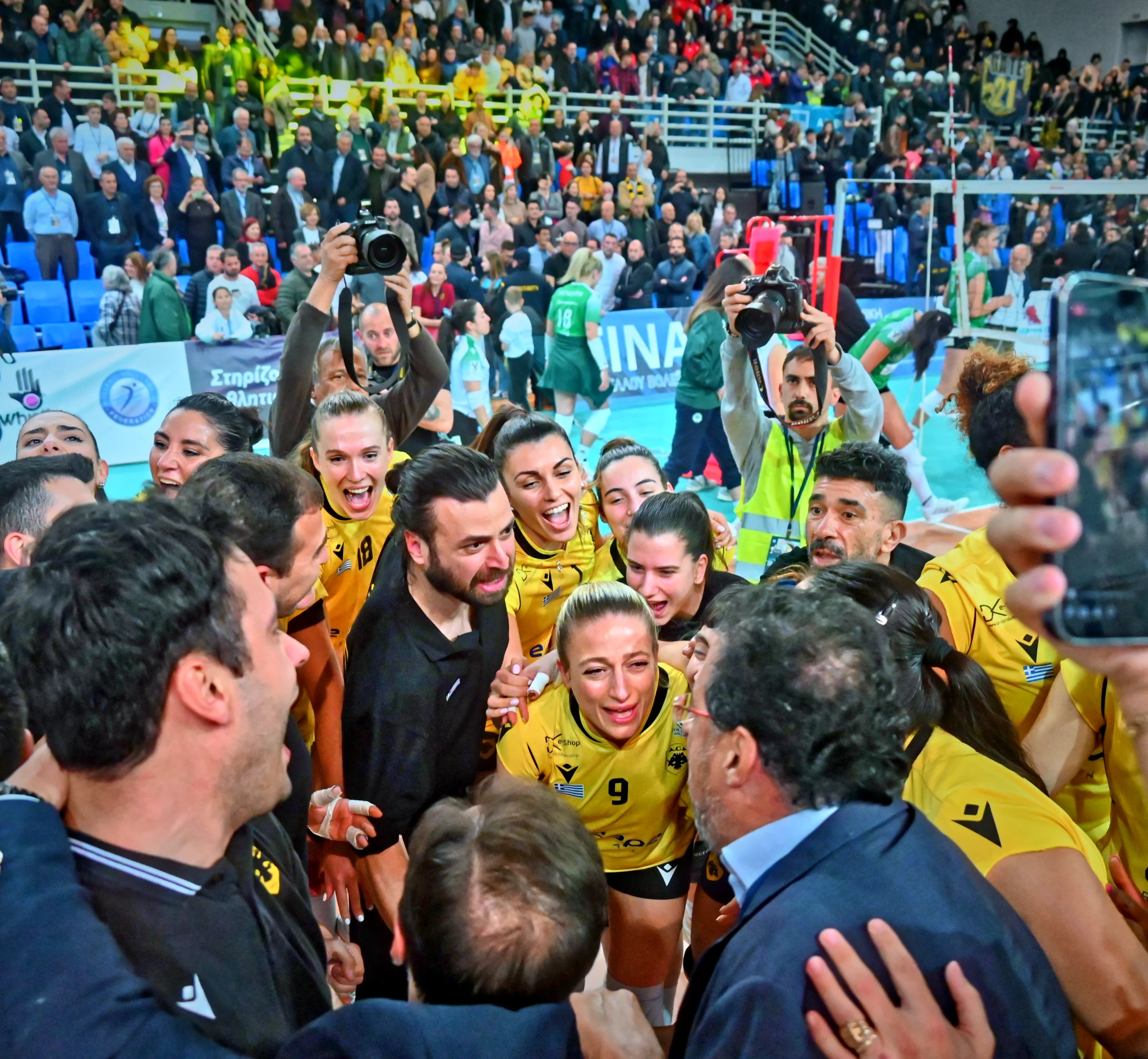 Tatiana Kulikova Aek Greek Cup Ceremony 31