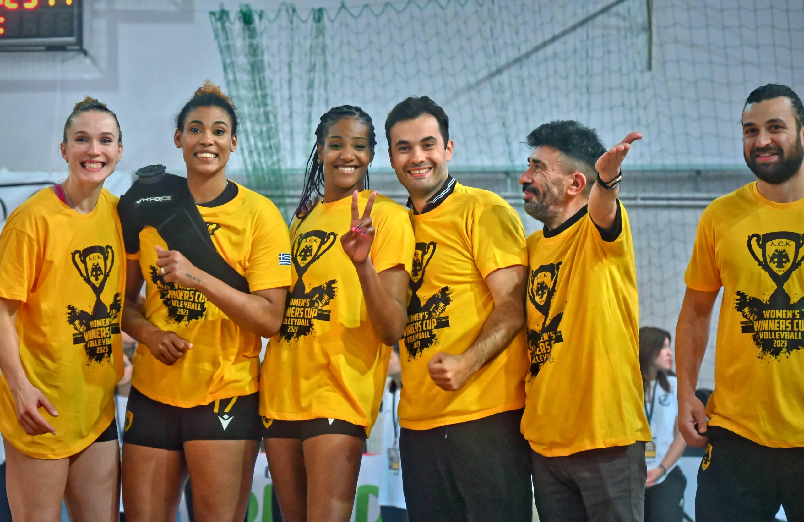 Tatiana Kulikova Aek Greek Cup Ceremony 22