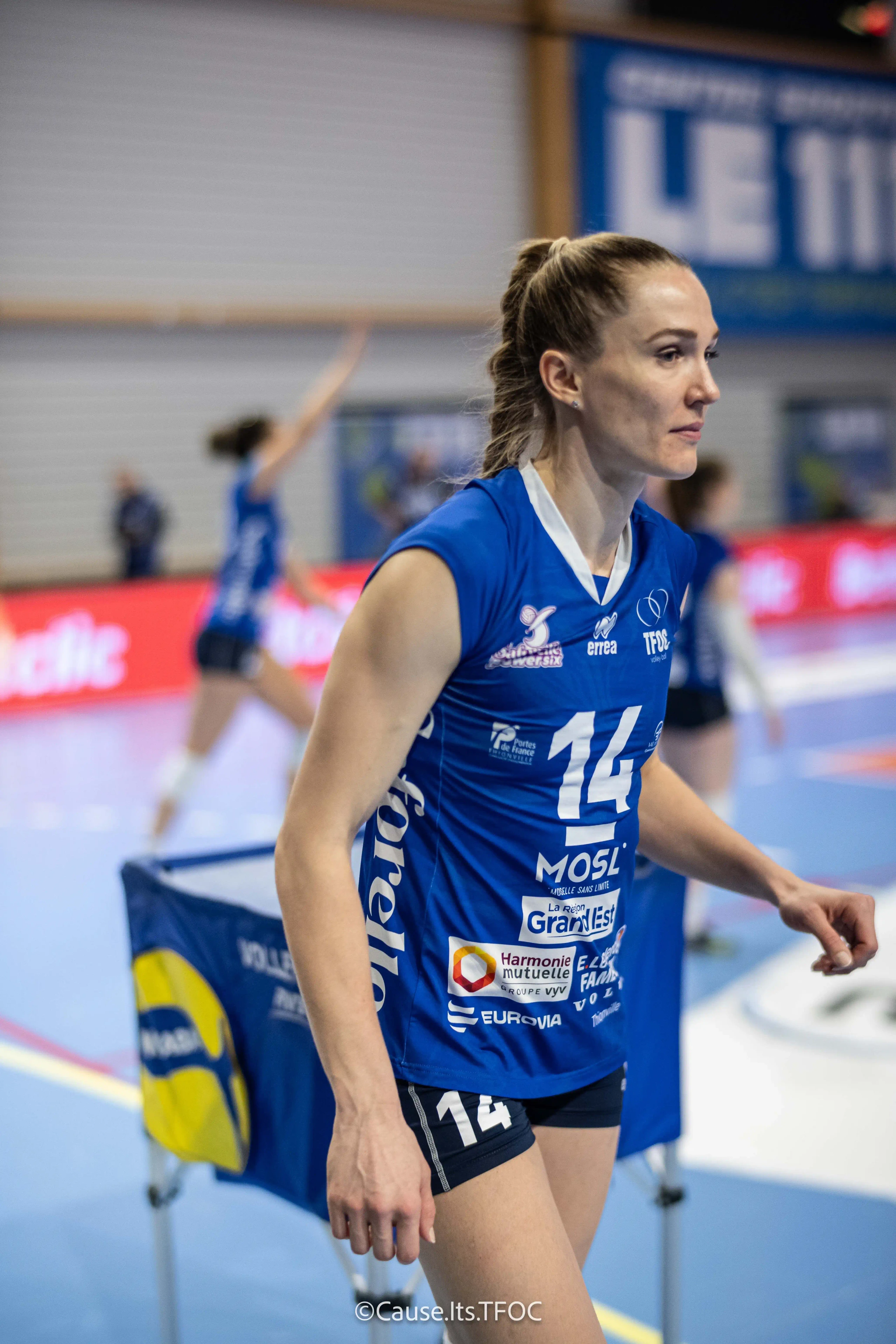 Tatiana Kulikova - France - TFOC - Middle-Blocker - season 2024-2025