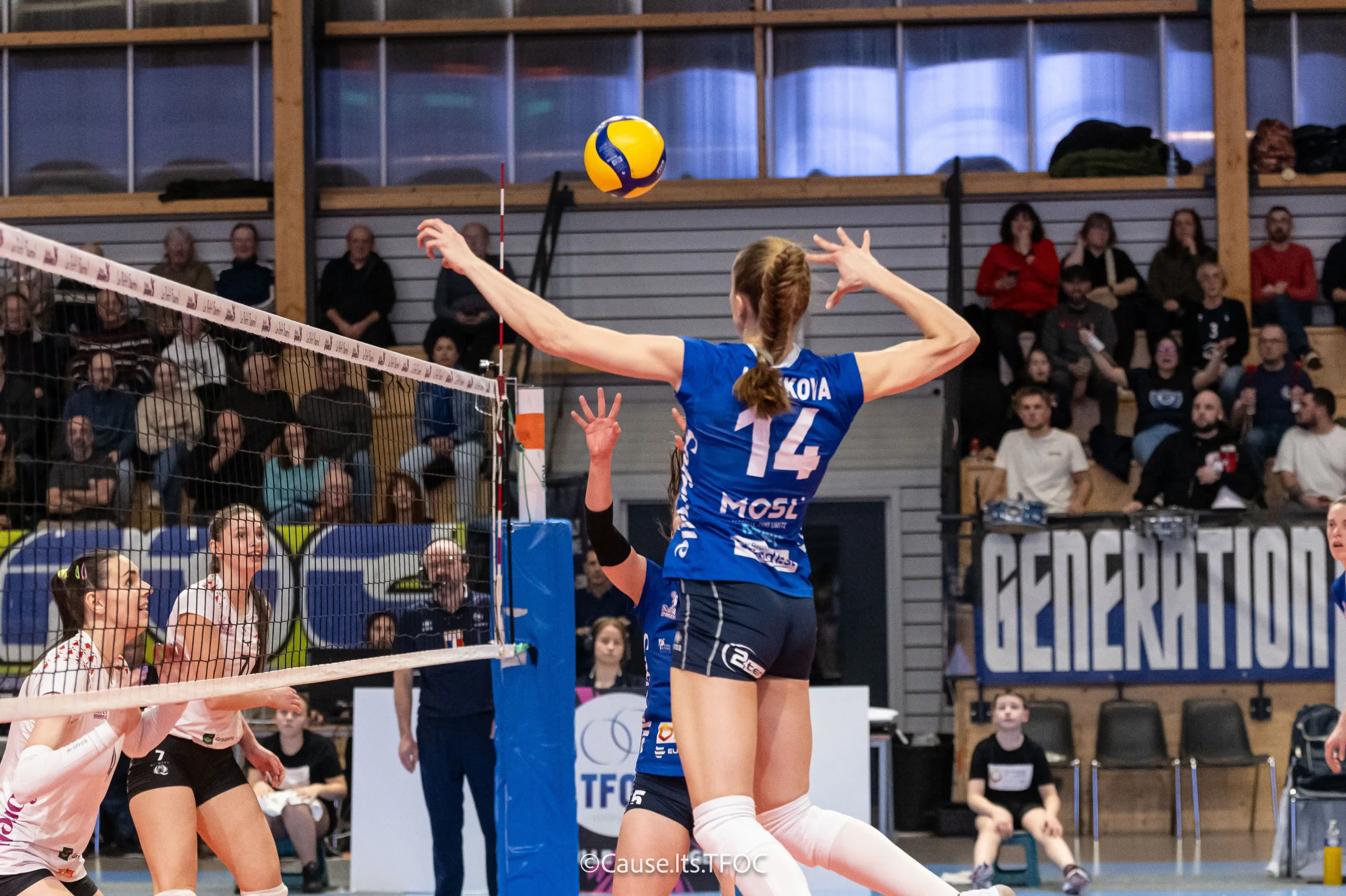 Tatiana Kulikova - France - TFOC - Middle-Blocker - season 2024-2025