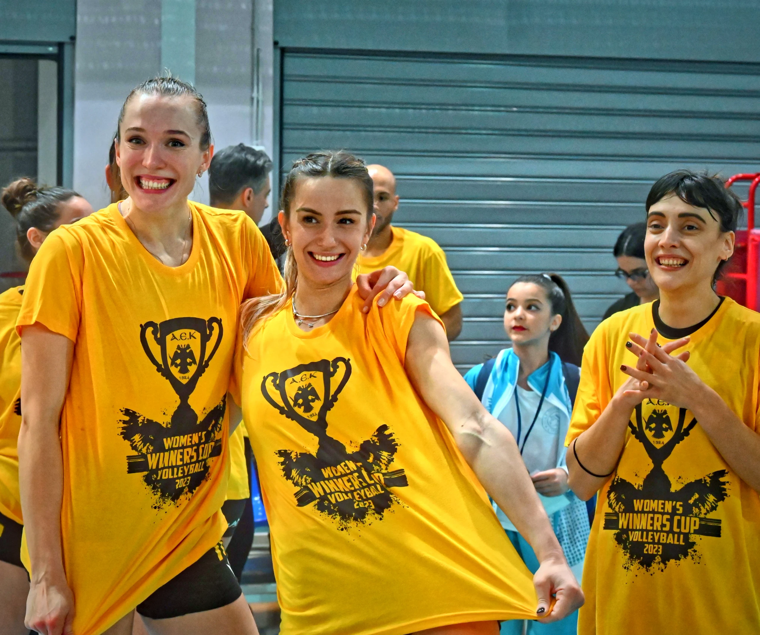 Tatiana Kulikova Aek Greek Cup Ceremony 28