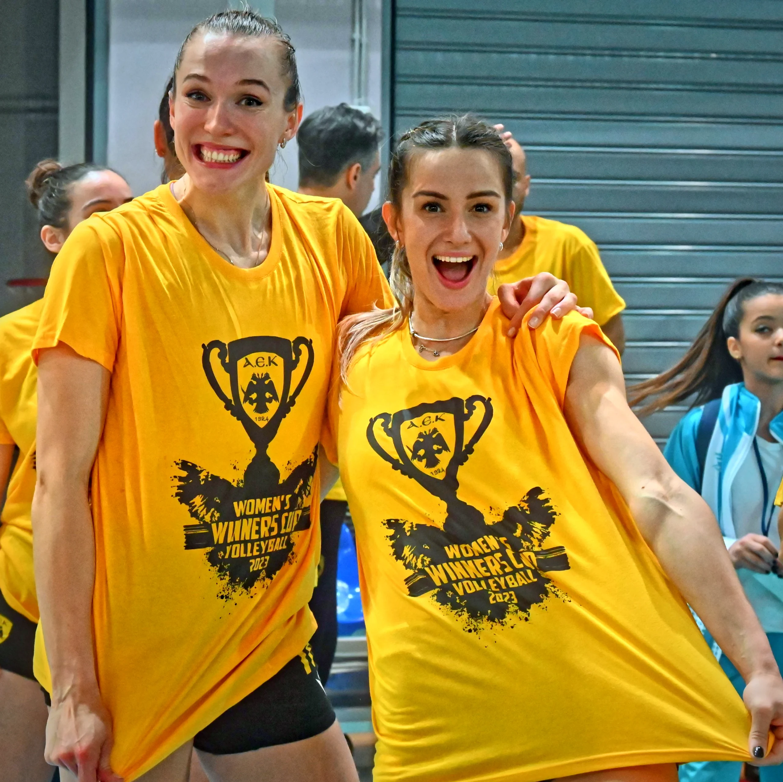 Tatiana Kulikova Aek Greek Cup Ceremony 29