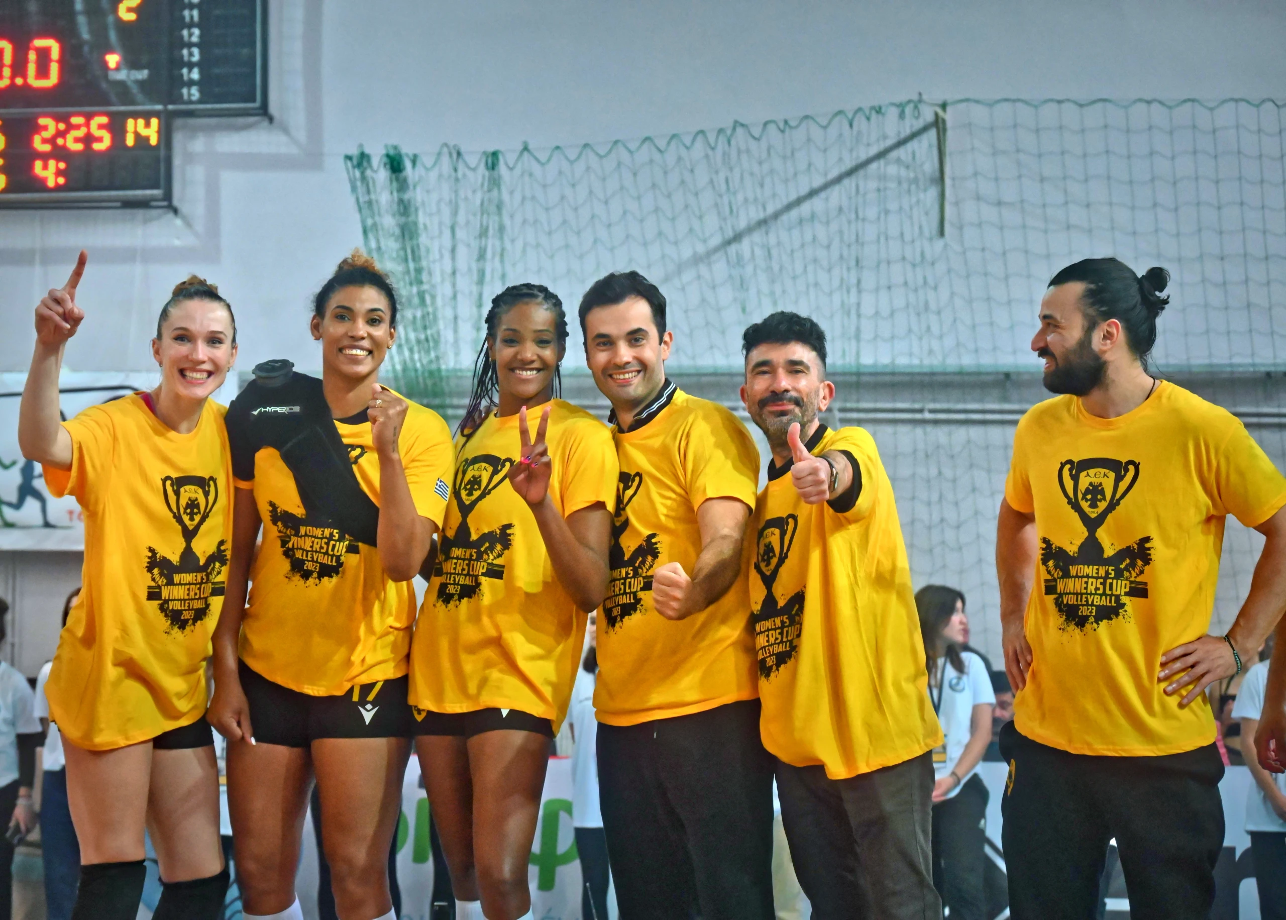 Tatiana Kulikova Aek Greek Cup Ceremony 21