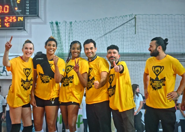 Tatiana Kulikova Aek Greek Cup Ceremony 21