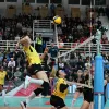 Tatiana Kulikova Mittelblockerin. AEK - PAOK Halbfinale Griechischer Pokal